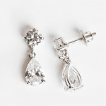 Sterling Silver Drop Earrings Gift for Women and Girls Daily Wear