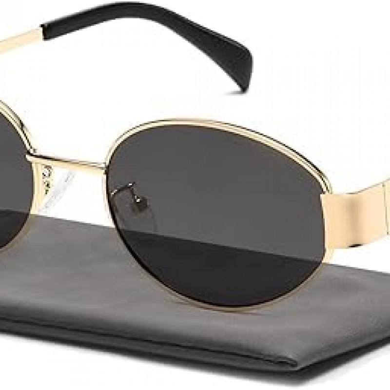 Fashionable Retro Oval shades for Women & Men