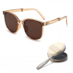 Foldable Sunglasses with UV Protection Men & Women Sunglasses with Cover