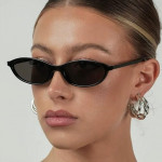 Retro Cat Eye Oval UV Protection Chic Sunglasses for Women Stylish
