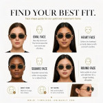Fashionable Retro Oval shades for Women & Men
