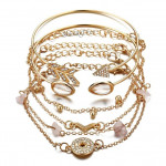 Silver Infinity Evil Eye Bracelet