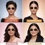 Retro Oval Sunglasses for Women & Men