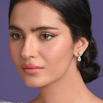 Silver Classic Shiny Drop Earrings