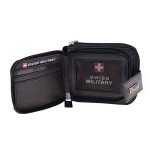 Swiss Military Black Synthetic Men's Wallet