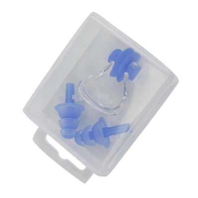 Swimming Costume for Men with Goggle Cap Earplug Nose Clip with Gym Bag Swimming Kit